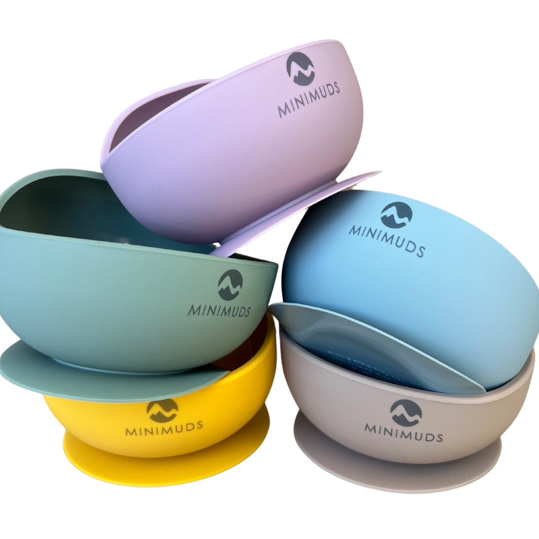 Silicone snail bowl