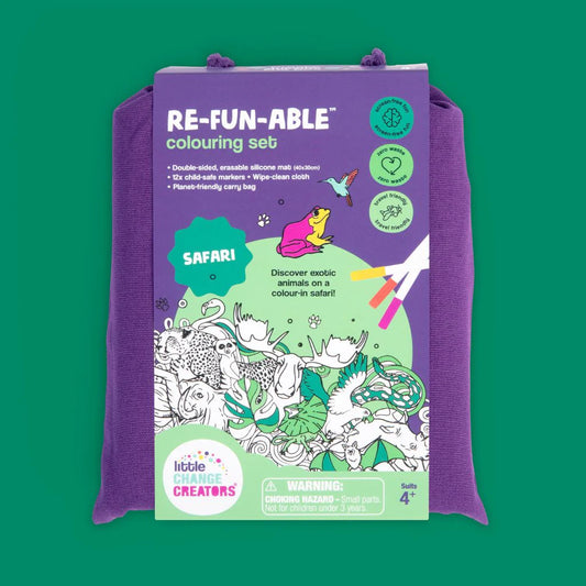 SAFARI Re-FUN-able™ Colouring Set