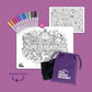 SPELLBOUND Re-FUN-able™ Colouring Set