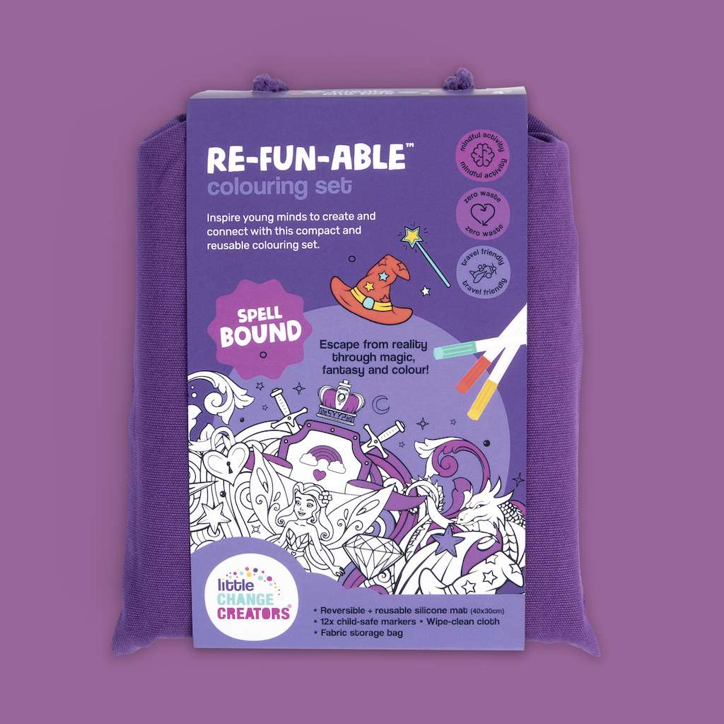 SPELLBOUND Re-FUN-able™ Colouring Set