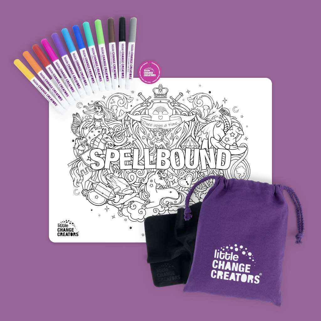 SPELLBOUND Re-FUN-able™ Colouring Set