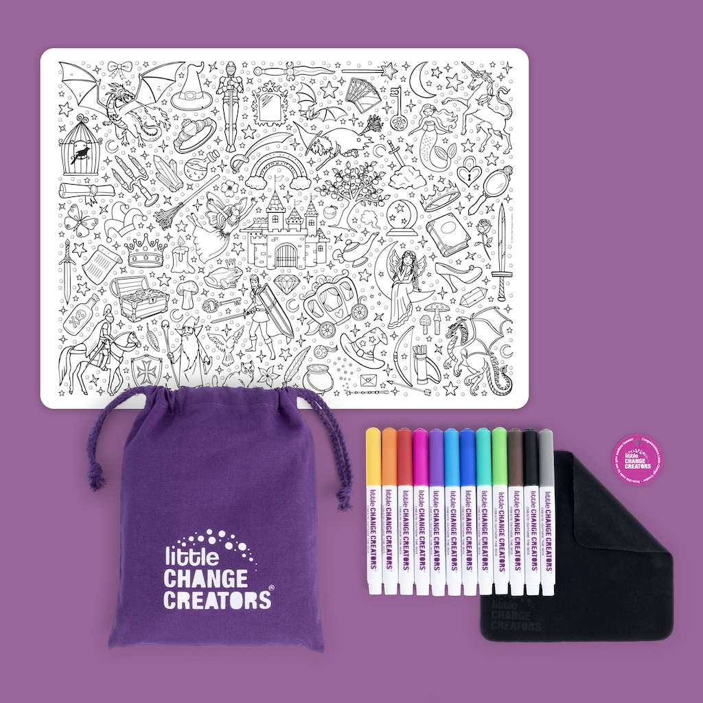 SPELLBOUND Re-FUN-able™ Colouring Set