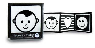 Faces for Baby Cloth Book by Katey Love