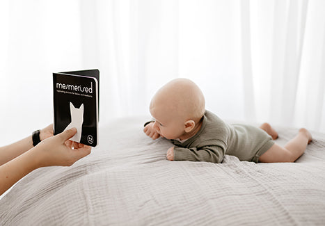 Mesmerised Black and White Baby Board Book