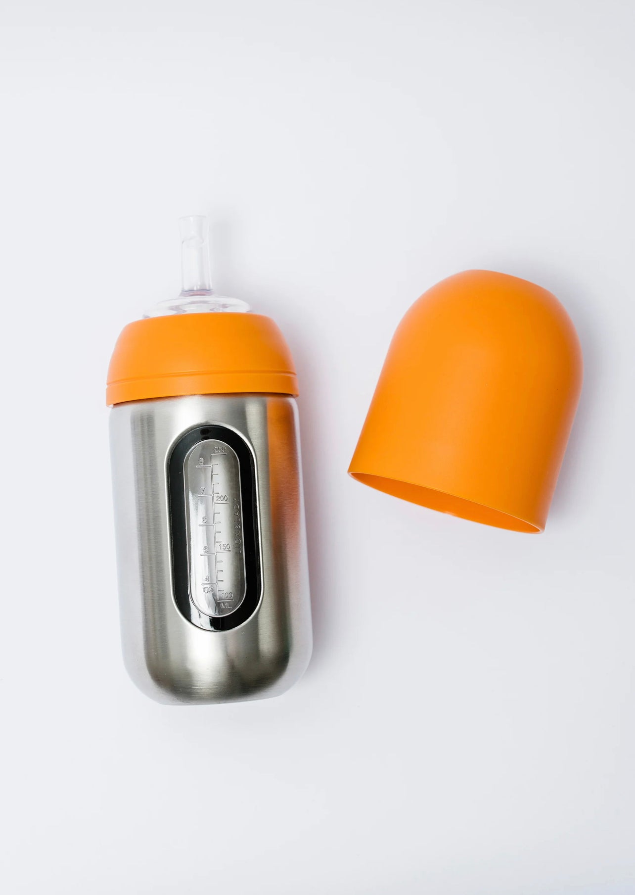 Lion And Lady Stainless Steel Straw Bottle 350ml