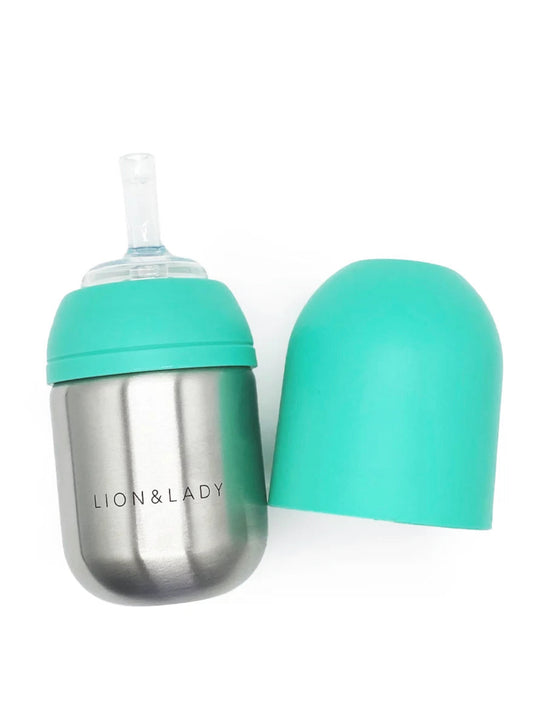 Lion And Lady Toddler Straw Cup 210ml