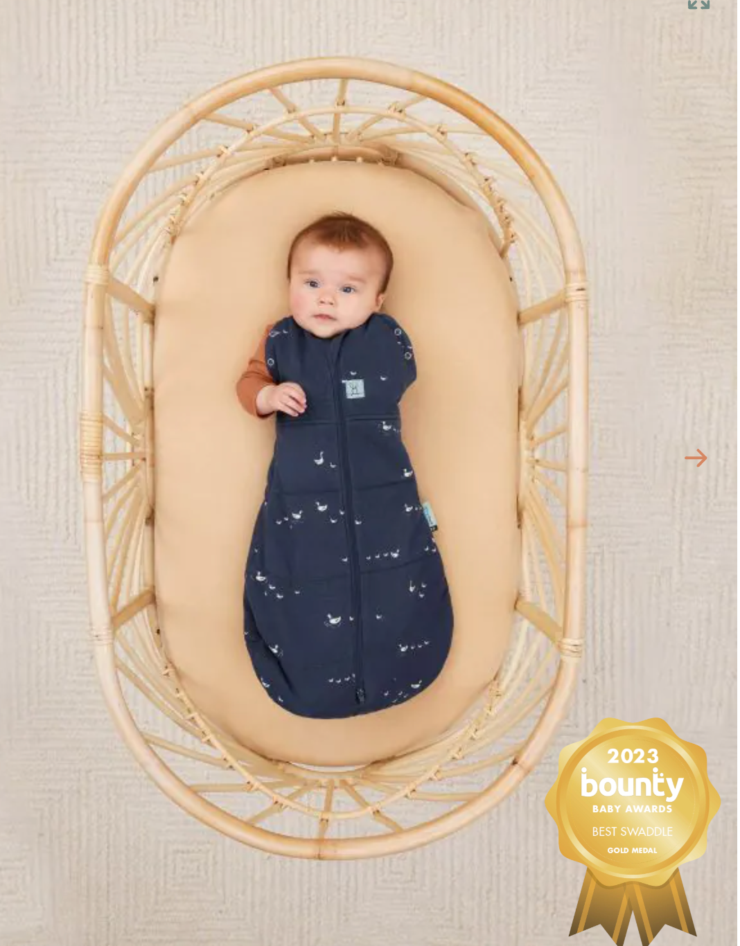 Ergo Pouch Cocoon Swaddle Bag 3.5 tog