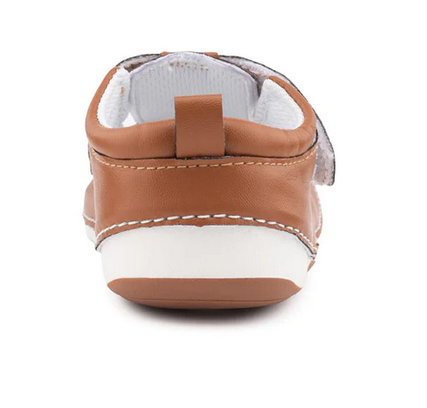 London Tan Baby/Toddler sandals (WIDE)