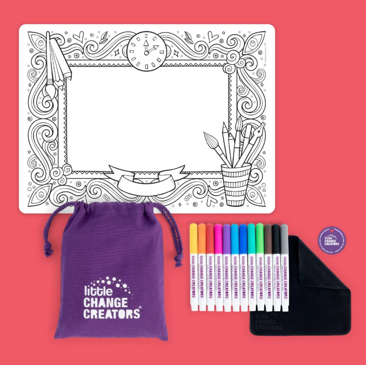 IMAGINATION Re-FUN-able™ Colour + Draw Set