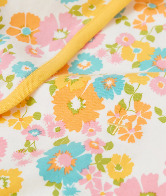 Flower Child Baby Wrap Yellow Multi