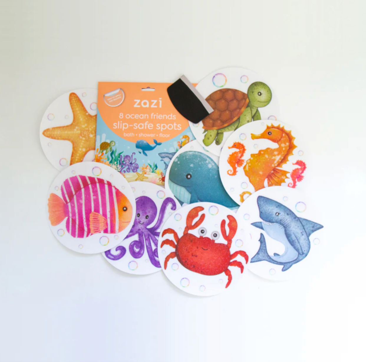 Slip-Safe Bath Spots - Ocean Friends