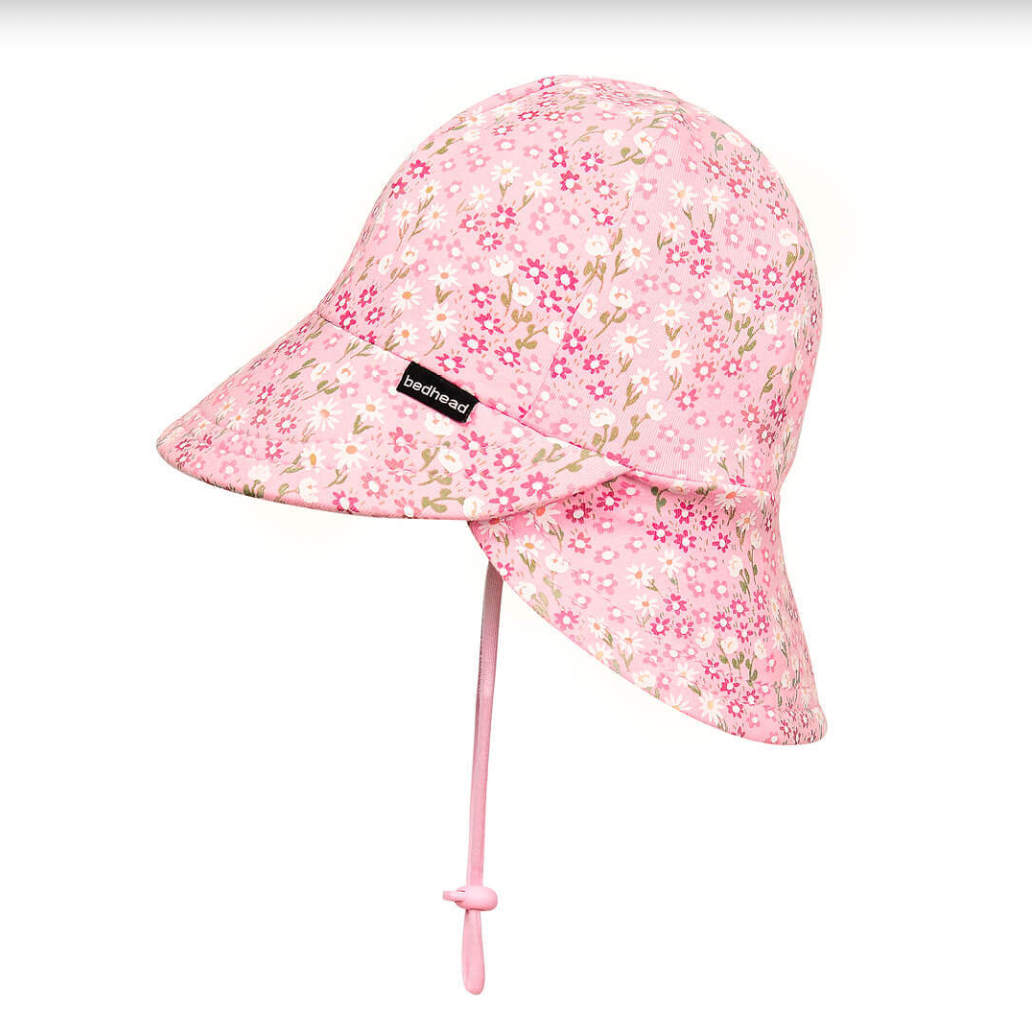 Legionnaire Flap Sun Hat - Floral Bridgette