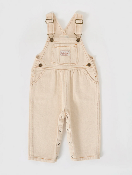 Austin Denim Overalls Oat