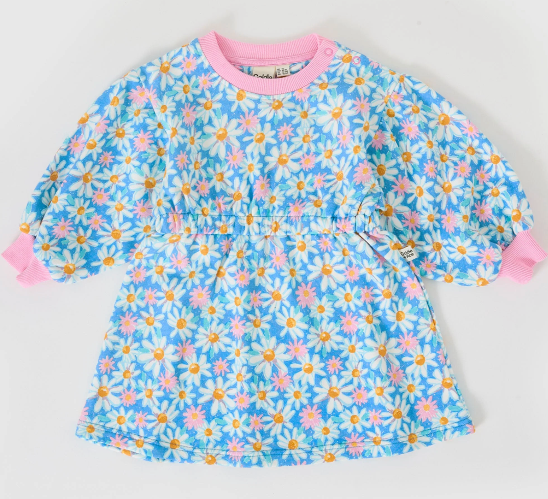 Seaside Daisy Leah Long Sleeve Dress