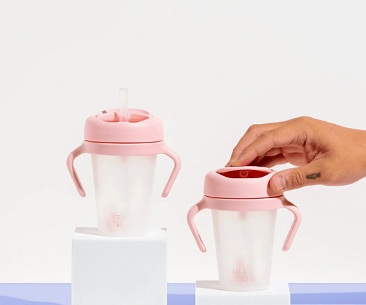 Weighted Straw Sippy Cup Two Pack 240ml