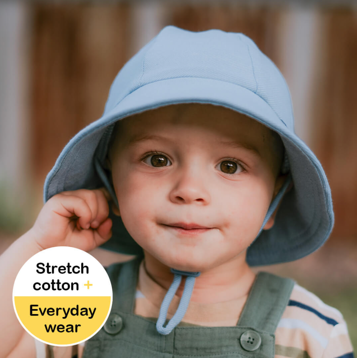 Toddler Bucket Hat - Chambray