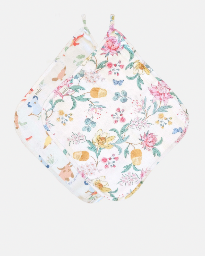 Baby Washcloth Muslin-2pcs