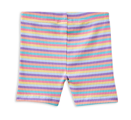Multi Stripe Bike Short