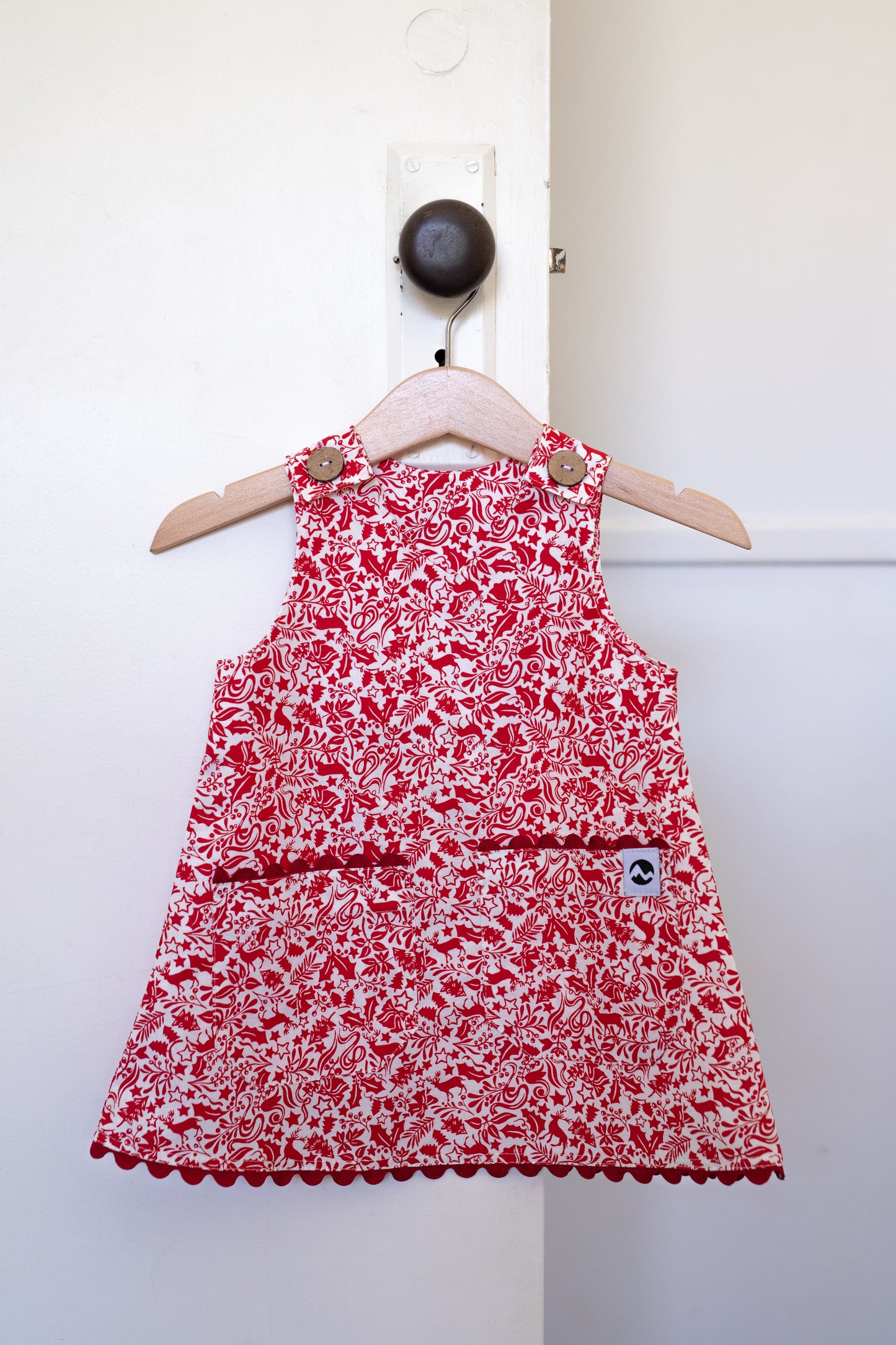 Minimuds Christmas Dress *MADE TO ORDER*
