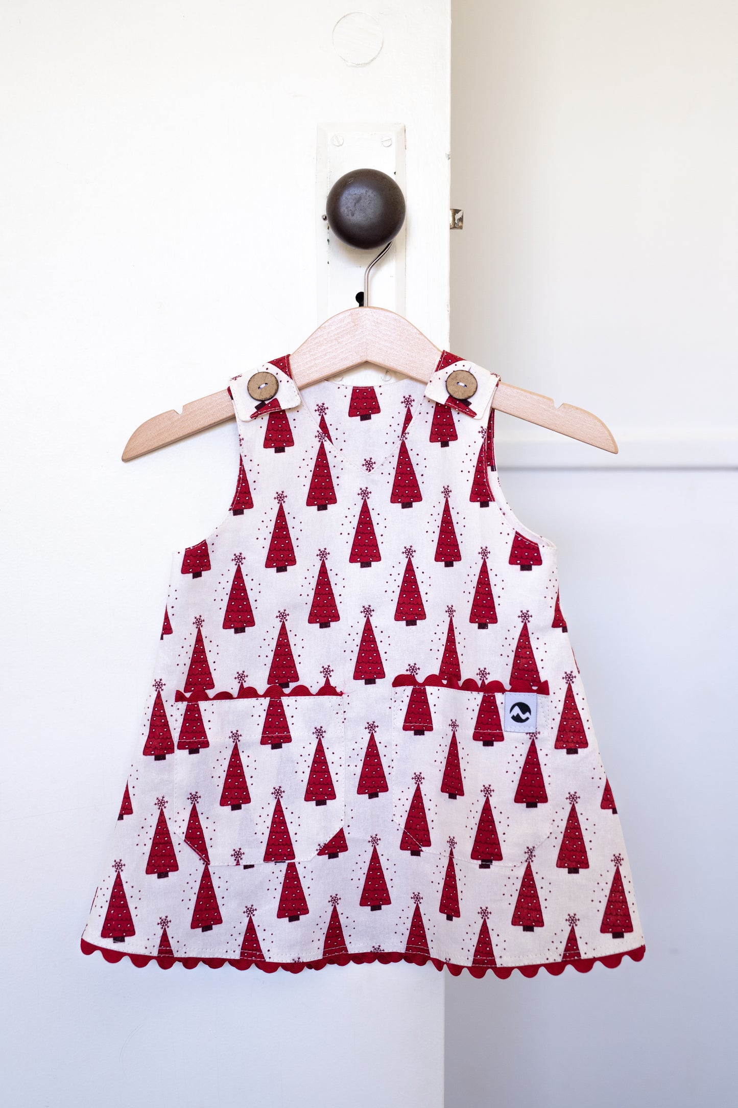 Minimuds Christmas Dress *MADE TO ORDER*