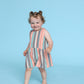 Summer Stripe Cotton Romper