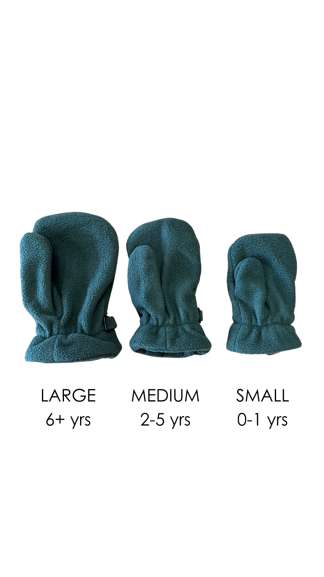 Kids Fleece Mittens