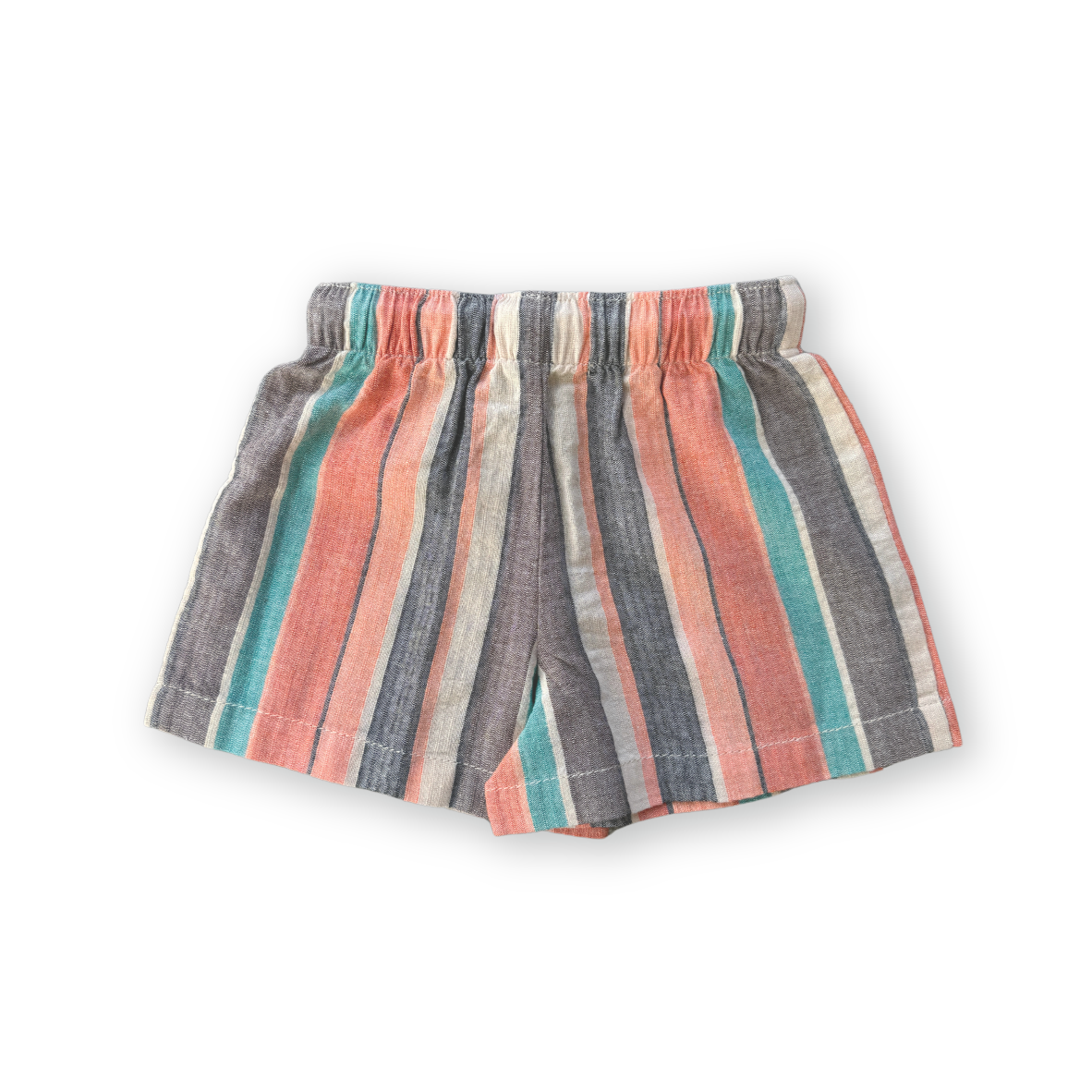 Summer Stripe Cotton Short