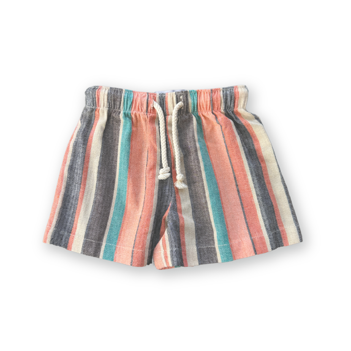 Summer Stripe Cotton Short