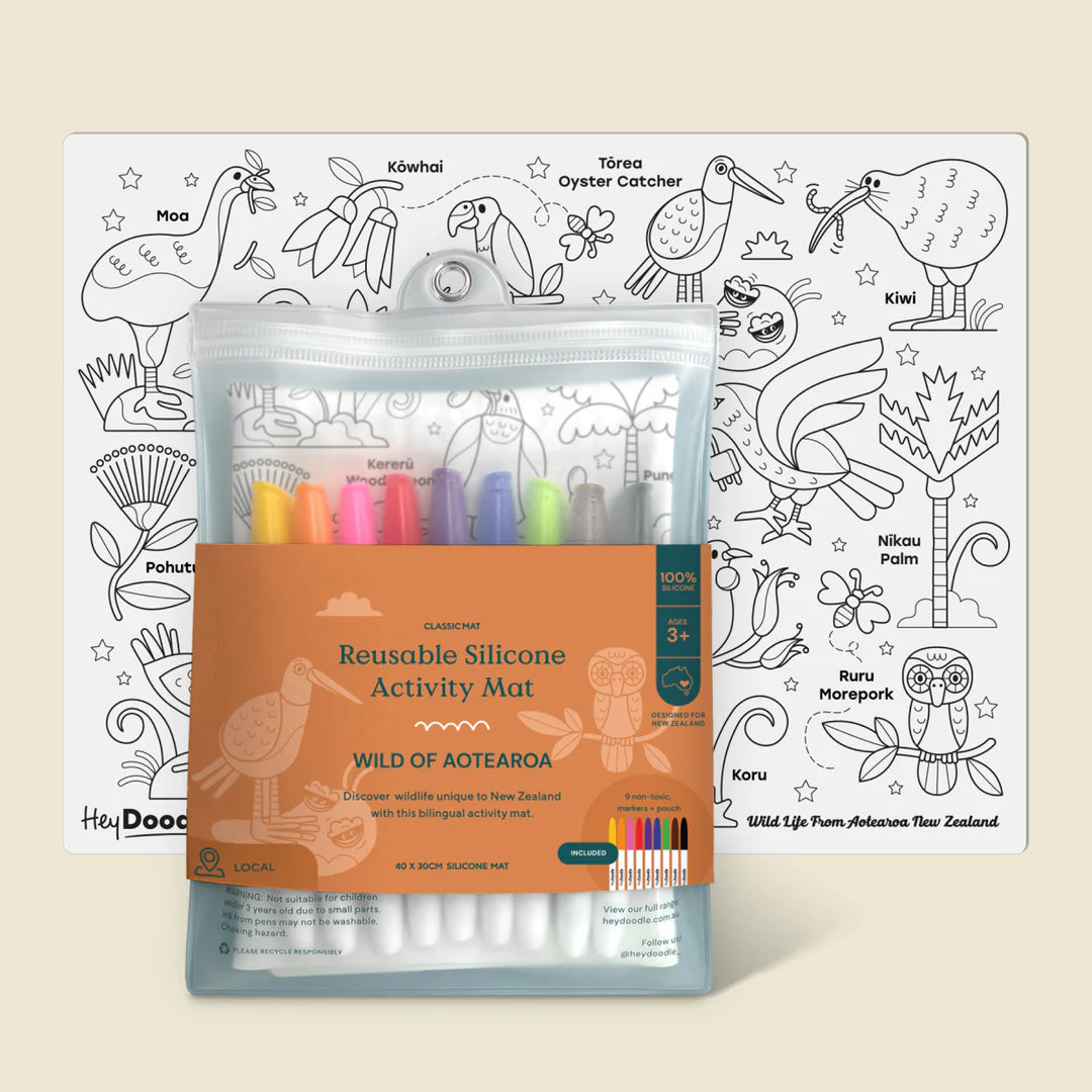 Hey Doodle Reusable Colouring Mat A3