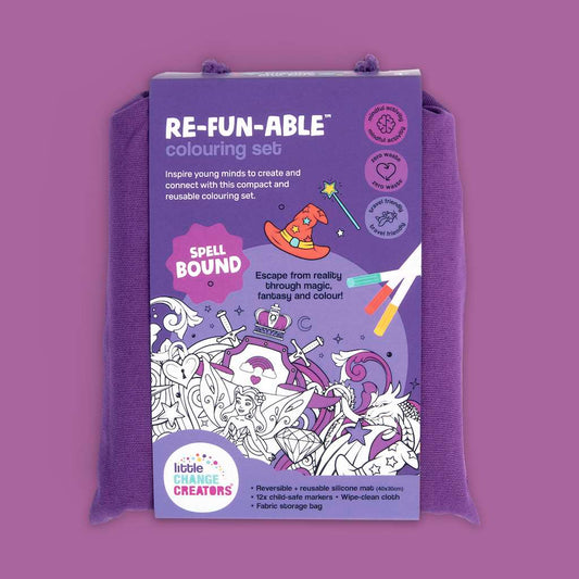 SPELLBOUND Re-FUN-able™ Colouring Set