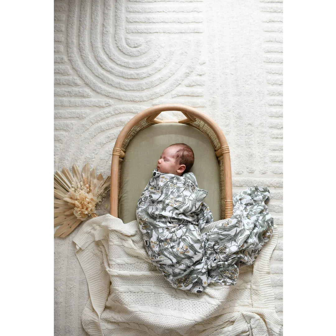 Bamboo Muslin Swaddle Wrap