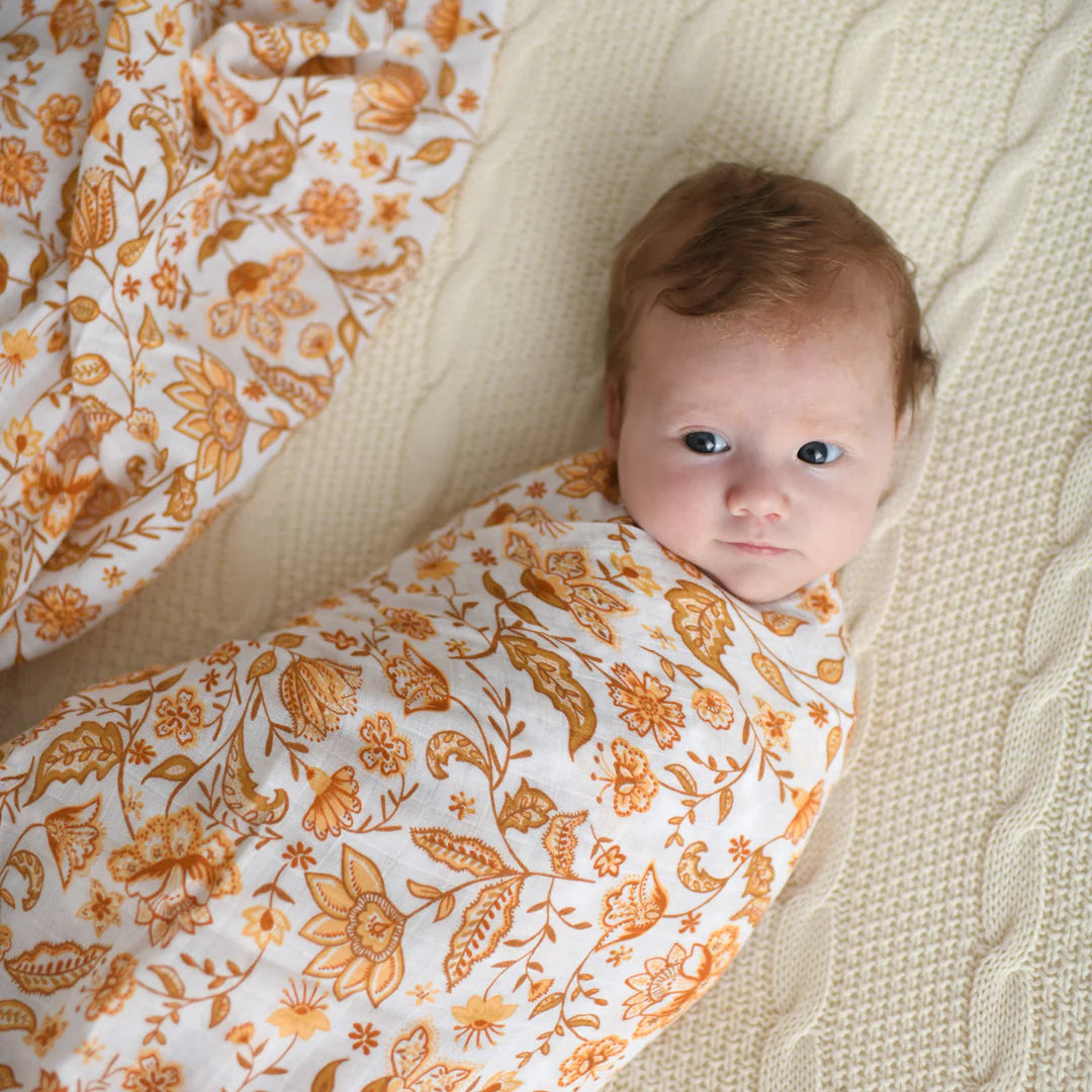 Bamboo Muslin Swaddle Wrap