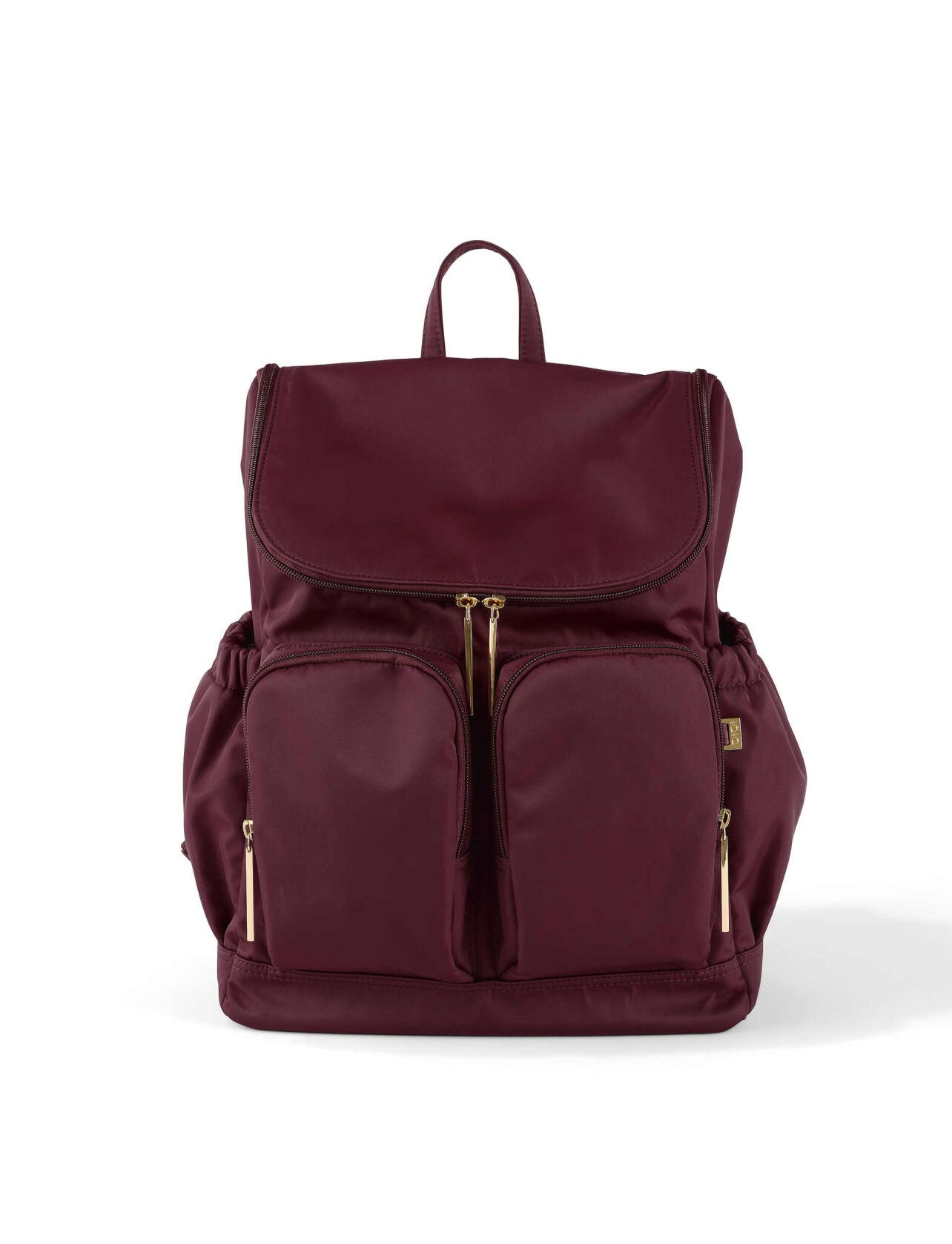 Signature Nappy Backpack - Mulberry Nylon