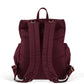 Signature Nappy Backpack - Mulberry Nylon