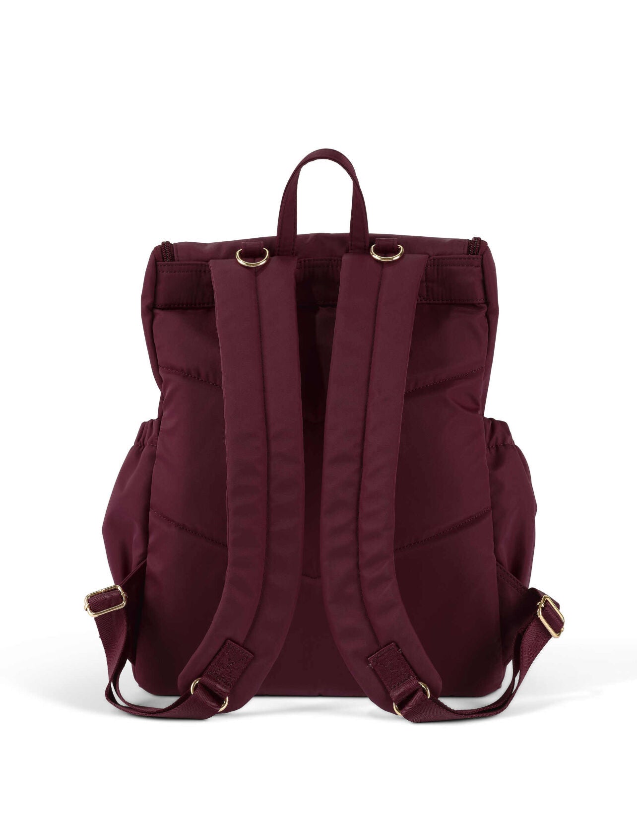 Signature Nappy Backpack - Mulberry Nylon