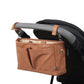 Signature Pram Caddy - Tan Vegan Leather