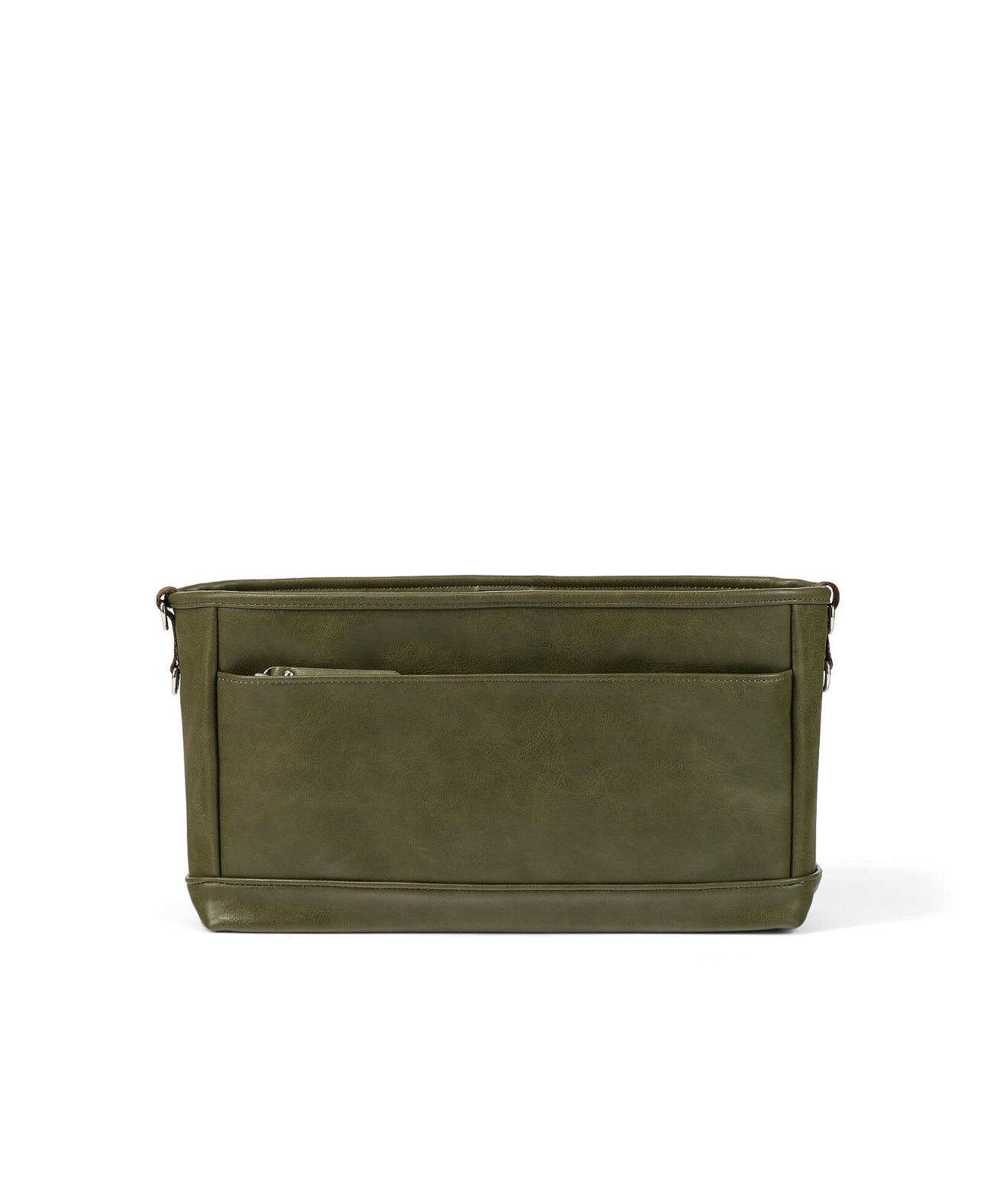 Signature Pram Caddy - Olive Vegan Leather