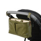 Signature Pram Caddy - Olive Vegan Leather