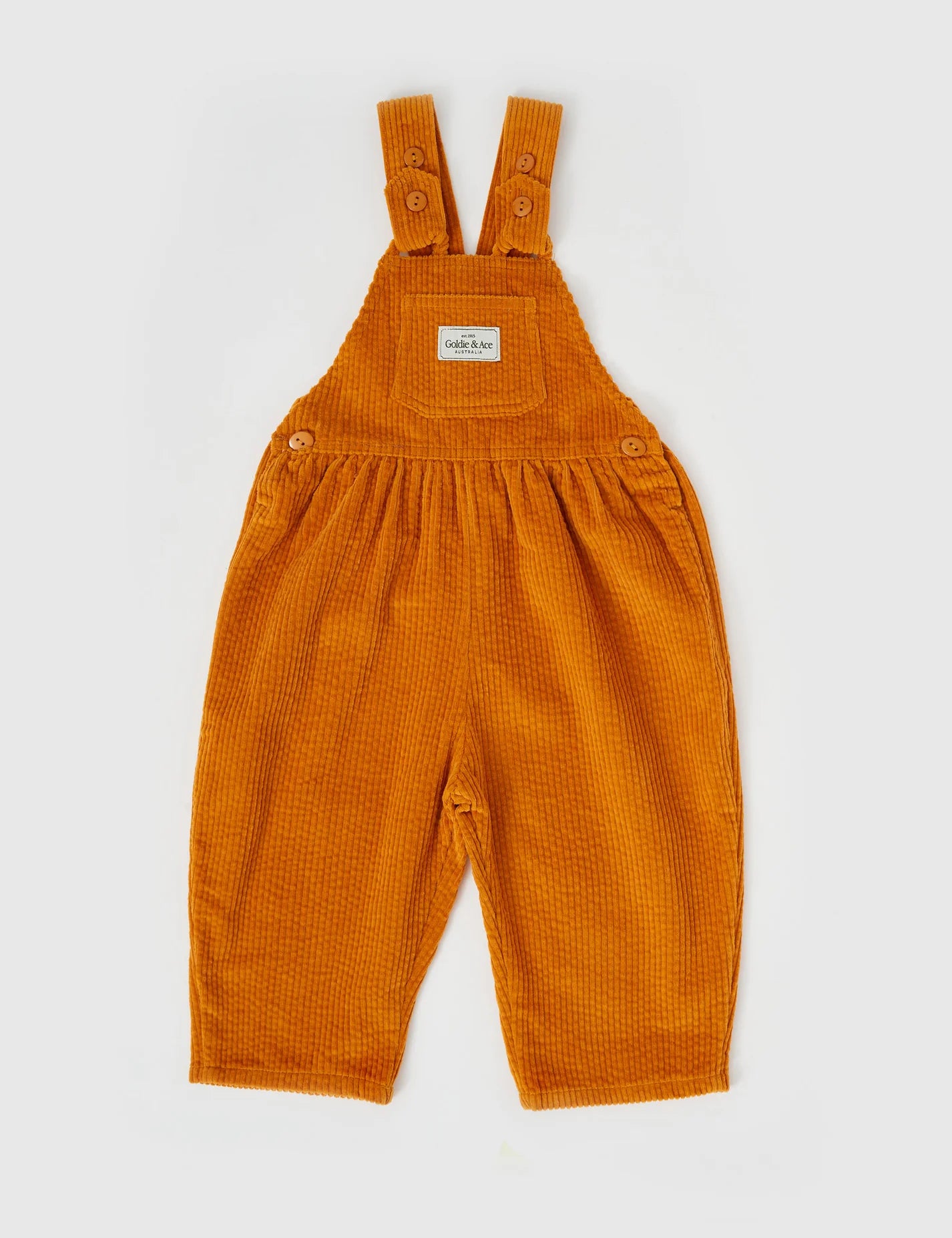 Sammy Corduroy Overalls Golden