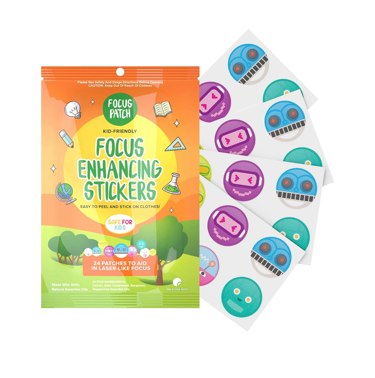 Focus Enhancing Stickers