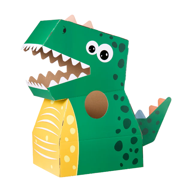 Rory the T-Rex - 3D Cardboard Crocodile Costume Kit