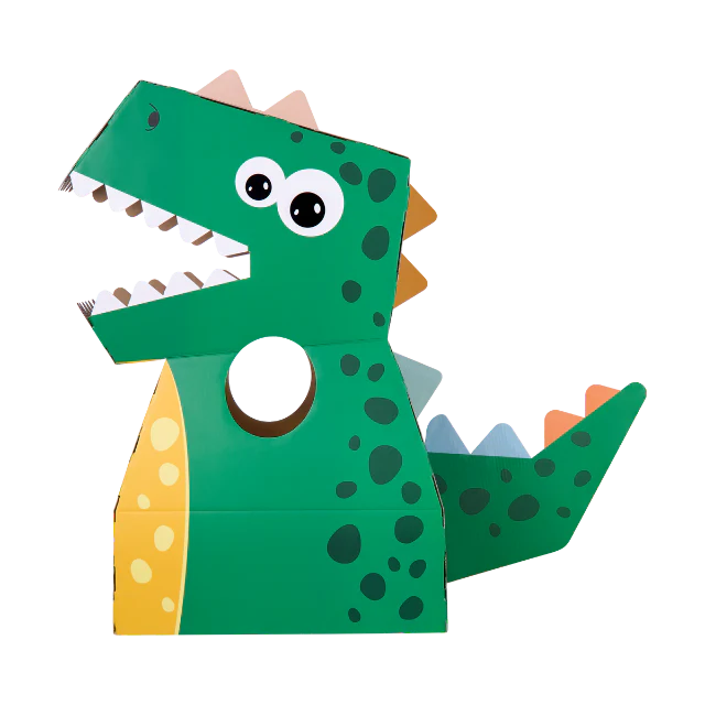 Rory the T-Rex - 3D Cardboard Crocodile Costume Kit