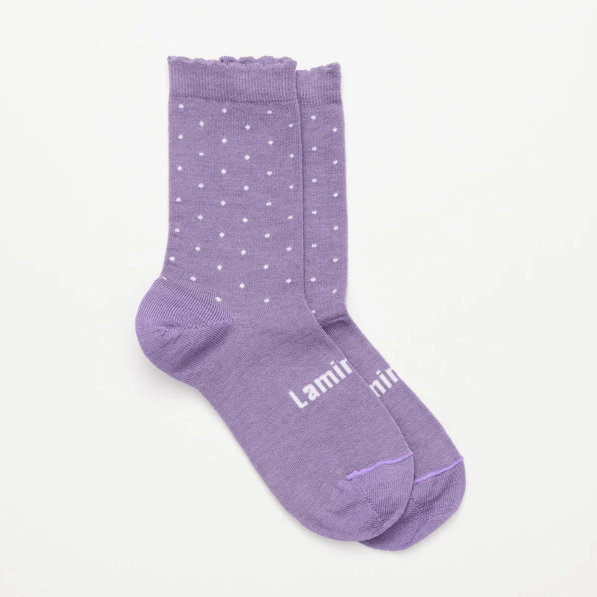 Child Merino Wool Crew Socks Berry