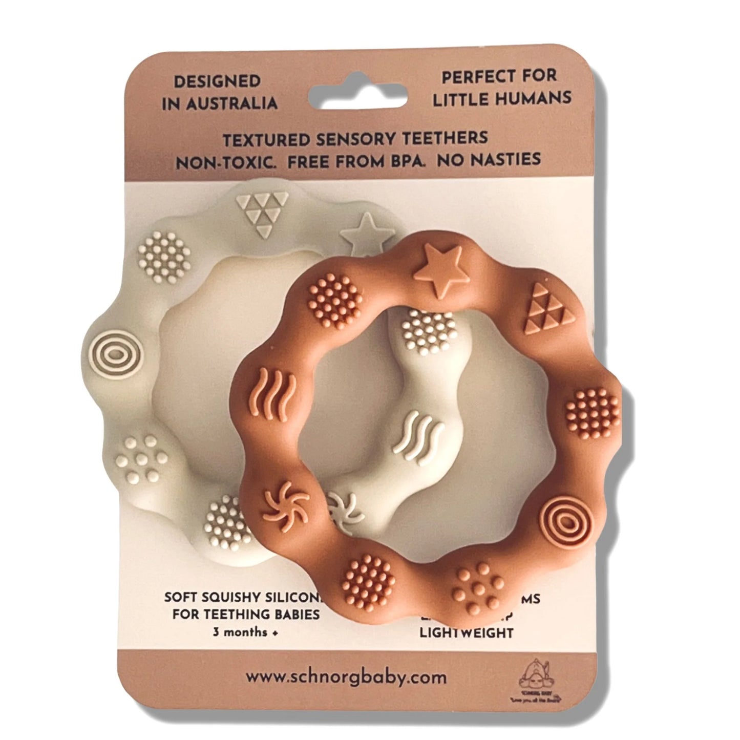 Schnorg Baby Teethers (2pack)