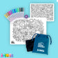 KUTOPIA Re-FUN-able™ Colouring Set by Kasey Rainbow - NEW!