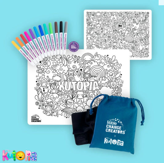 KUTOPIA Re-FUN-able™ Colouring Set by Kasey Rainbow - NEW!