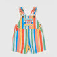 Burton Land Down Under Stripe Denim Overalls