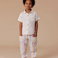 Kit Linen Pocket Pant Pastel Stripe