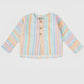 Kya Linen Shirt Pastel Stripe