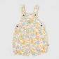 Bessie Bubble Shortalls Flower Child Yellow Multi